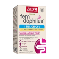 Пробіотики і пребіотики Jarrow Formulas Fem Dophilus 1 billion CFU, 30 вегакапсул