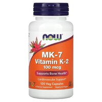 NOW Vitamin K2 (MK7) 100 mcg, 120 вегакапсул