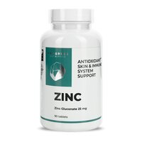 Вітаміни та мінерали Progress Nutrition Zinc Gluconate 25 mg, 90 таблеток