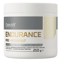 Передтренувальний комплекс OstroVit Endurance Pre-Workout, 210 грам