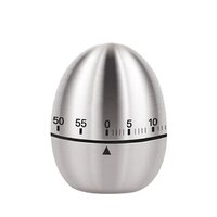 Кухонний таймер механічний з нержавіючої сталі Semi, 7.5*6.2 см, Egg