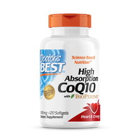 Doctor's Best CoQ10 100 mg with BioPerine, 120 капсул