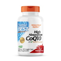 Doctor's Best CoQ10 200 mg with BioPerine, 180 вегакапсул