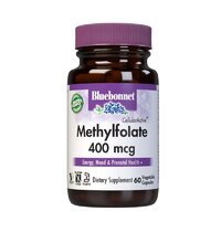 Bluebonnet Nutrition Cellular Active Methylfolate 400 mcg, 60 вегакапсул