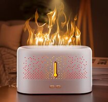 Увлажнитель воздуха Kinscoter FLAME J5-7 colors 200 мл, White