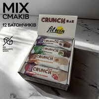 Батончик FitWin Crunch Bar 25% MIX, 12*50 грам