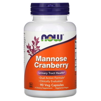 NOW Mannose Cranberry, 90 вегакапсул