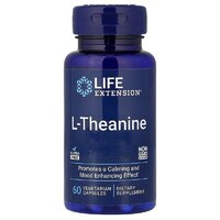 Аминокислота Life Extension L-Theanine 100 mg, 60 вегакапсул