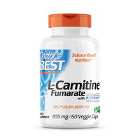 Doctor's Best L-Carnitine Fumarate 855 mg, 60 вегакапсул