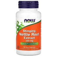 NOW Nettle Root 250 mg, 90 вегакапсул