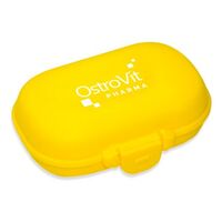 Таблетниця OstroVit Pharma Pill Box, жовта