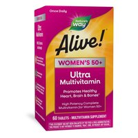 Nature's Way Alive! Once Daily Women's 50+ Ultra Potency, 60 таблеток