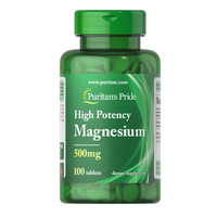 Puritan's Pride Magnesium 500 mg High Potency, 100 таблеток