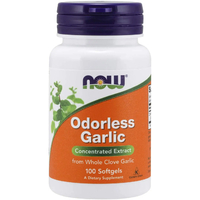 NOW Odorless Garlic, 100 капсул