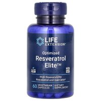 Натуральная добавка Life Extension Resveratrol Elite, 30 вегакапсул