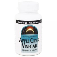 Source Naturals Apple Cider Vinegar 500 mg, 90 таблеток