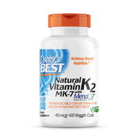 Вітаміни та мінерали Doctor's Best Natural Vitamin K2 MK-7 45 mcg, 60 капсул