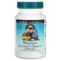 Source Naturals Wellness Children's Immune Chewable, 60 пастилок