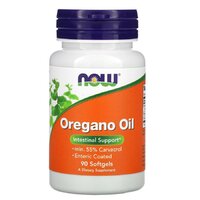 NOW Oregano Oil, 90 капсул
