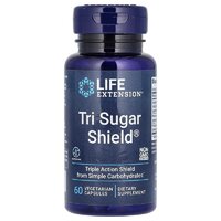 Натуральна добавка Life Extension Tri Sugar Shield, 60 вегакапсул