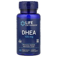 Стимулятор тестостерона Life Extension DHEA 100 mg, 60 вегакапсул