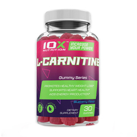 Жироспалювач 10XNutrition L-Carnitine, 30 желівок - ожина