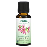 Ефірна олія NOW Essential Oils Organic Geranium, 30 мл