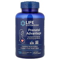 Вітаміни та мінерали Life Extension Prenatal Advantage, 120 капсул