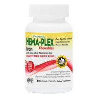 Natures Plus Hema-Plex, 60 жевательных таблеток