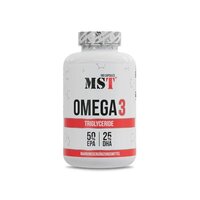 Жирні кислоти MST Omega 3 Triglyceride 75%, 180 капсул