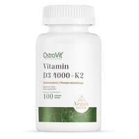 OstroVit Vege Vitamin D3 4000 +K2, 100 таблеток