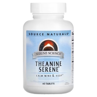 Source Naturals Serene Science Theanine Serene Calm Mind & Body, 60 таблеток