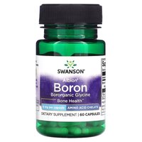 Swanson Albion Boron Bororganic Glycine, 60 вегакапсул