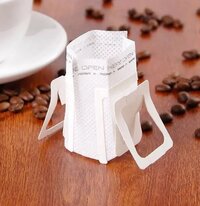 Дріп пакети із целюлози для заварювання кави та чаю SEMI, 100 шт