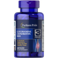 Puritan's Pride Glucosamine Chondroitin MSM 3 Per Day Formula, 60 капсул