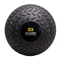 М'яч для фітнесу Power System PS-4114 SlamBall, 3 кг, Black