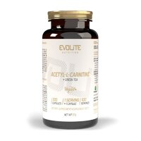 Жироспалювач Evolite Nutrition Acetyl L-Carnitine + Green Tea, 100 вегакапсул