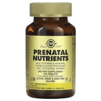 Solgar Prenatal Nutrients Multivitamin & Mineral, 120 таблеток