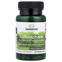 Swanson Sulforaphane 400 mg, 60 вегакапсул