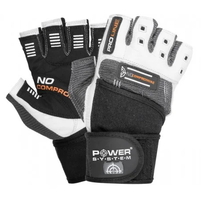 Рукавички для фітнесу Power System PS-2700, Grey/White
