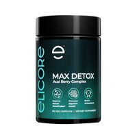 Натуральная добавка Elicore Labs Max Detox, 60 вегакапсул