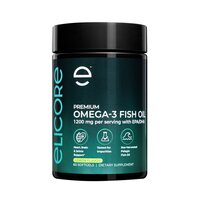 Жирные кислоты Elicore Labs Premium Omega 3 Fish Oil, 60 гелевых капсул