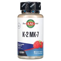 KAL Vitamin K2 MK-7, 60 таблеток