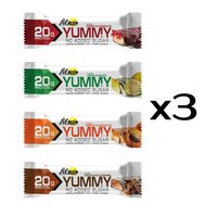 Батончик FitWin YUMMY Bar 36% no added sugar, 12*55 грам