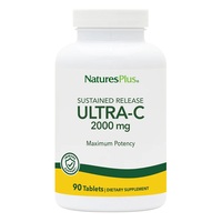 Natures Plus Ultra-C 2000 Sustained Release, 90 таблеток