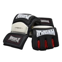Рукавиці для боксу та єдиноборств Рукавички MMA PowerPlay 3075, Black/White