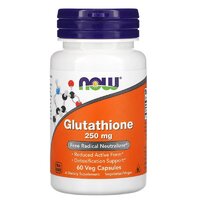NOW Glutathione 250 mg, 60 вегакапсул