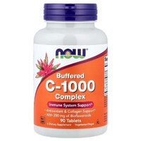 NOW Vitamin C-1000 Complex Buffered, 90 таблеток