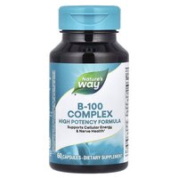 Вітаміни та мінерали Nature's Way B-100 Complex, 60 капсул