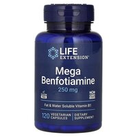 Life Extension Mega Benfotiamine 250 mg, 120 вегакапсул